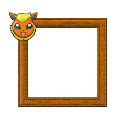 Small Orange Frame - png gratuito
