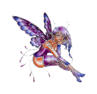 Fairy, Fairies, Pixie, Pixies, Fantasy, Dark Purple - Jitter.Bug.Girl - png gratis