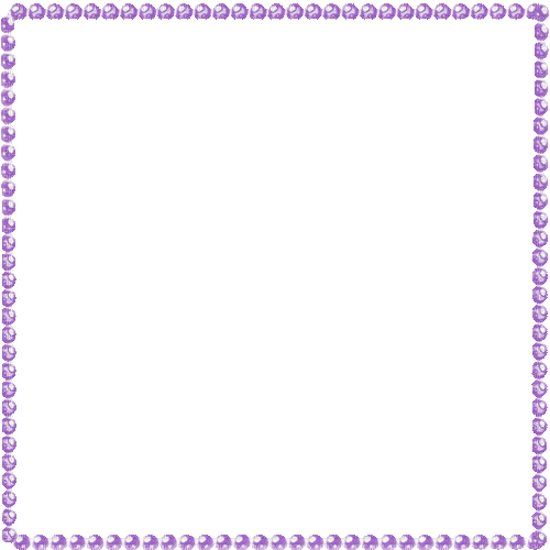 Purple Animated Pearl Frame - By KittyKatLuv65 - Nemokamas animacinis gif