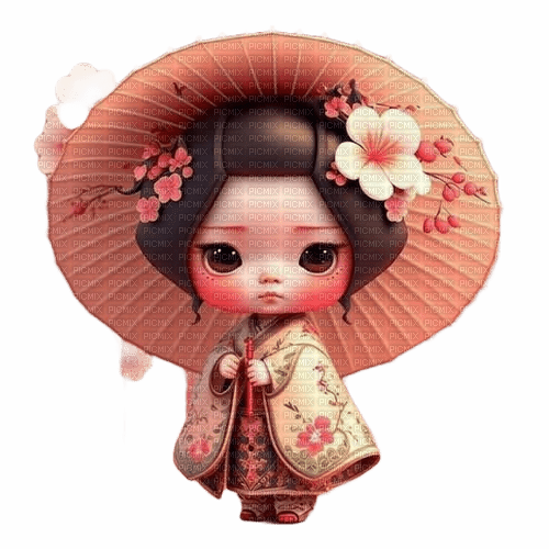 japanese oriental doll laurachan - png gratis
