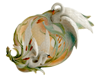 Kaz_Creations Deco Swans Swan  Colours - PNG gratuit