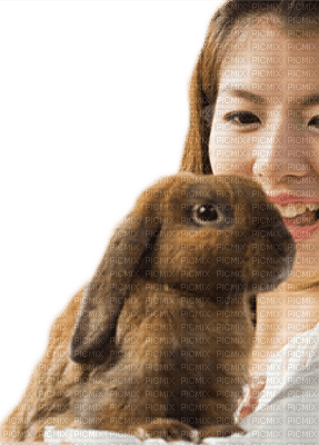 Kaz_Creations Woman Femme Rabbit - zadarmo png