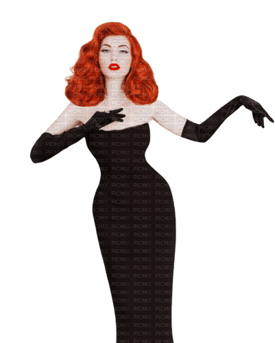 redhead woman fashion - besplatni png