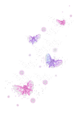 pink purple butterflies scrap - png grátis