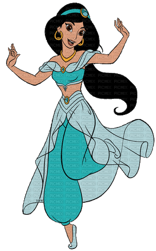 Jasmine Aladdin - Gratis animerad GIF