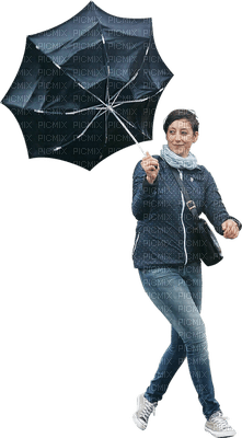 Kaz_Creations Woman Femme Umbrella - Free PNG