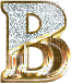Gold B - Darmowy animowany GIF