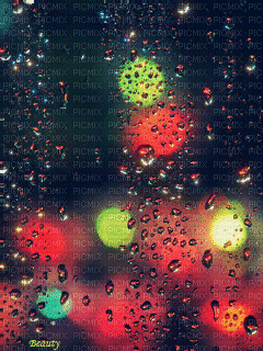 Christmas.Noël.Window.Rain.Lights.gif.Victoriabea - Free animated GIF