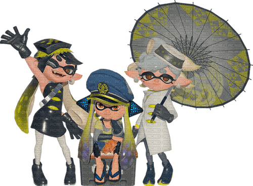 callie captain agent 3 marie - Free PNG