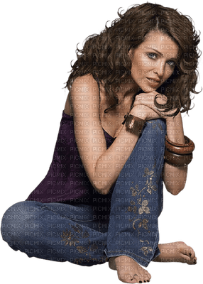 seated woman - kostenlos png