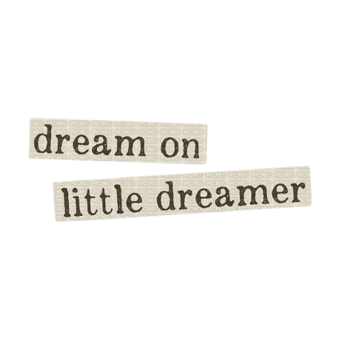 dream paper text Bb2 - Free PNG