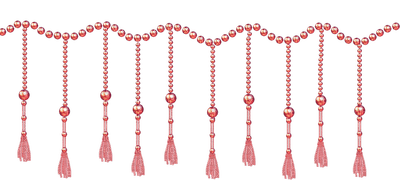 Kaz_Creations Deco Scrap Beads Curtain Hanging Dangly Things  Colours - Free PNG