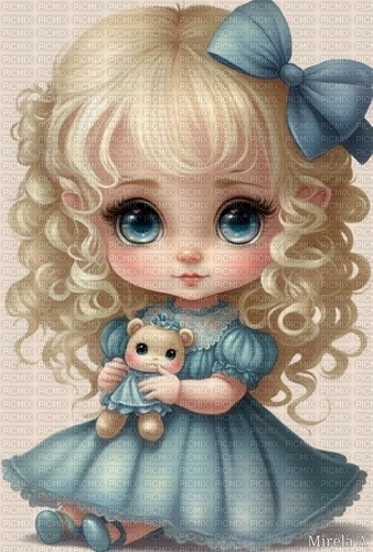 fantasy baby girl by papuzzetto - gratis png