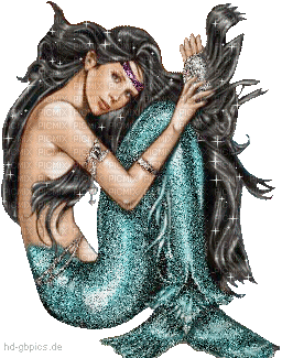 mermaid - Animovaný GIF zadarmo