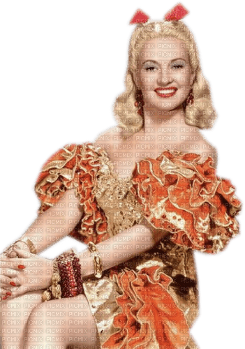 Betty Grable - png gratis