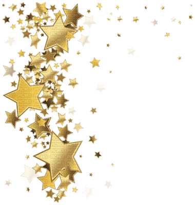 new year  silvester sparkles etoiles stars sterne deco gold noel - 無料png