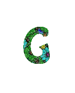 Kaz_Creations Alphabets Letter G - Бесплатный анимированный гифка