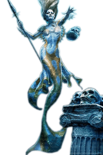 Rena Gothic Meerjungfrau Mermaid - gratis png