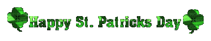 kikkapink text happy patrick day animated - Ücretsiz animasyonlu GIF