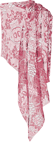 soave deco curtain lace pink - gratis png
