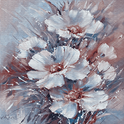 kikkapink spring background animated flowers - Δωρεάν κινούμενο GIF
