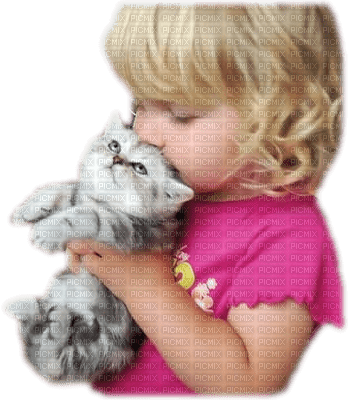 Kaz_Creations Baby 👶 Enfant Child Girl Cat Kitten - png ฟรี