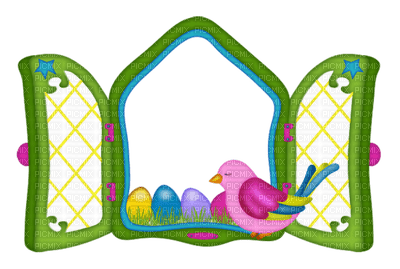 Kaz_Creations Deco Easter Window Fenetre - png gratis