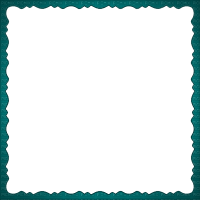 frame teal turquoise - zadarmo png