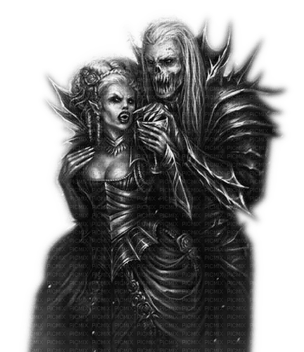 Rena black Gothic Paar Freunde friends - png gratis