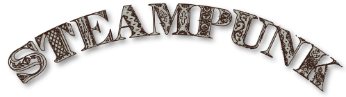 Steampunk Text - darmowe png
