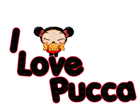 pucca,love,kawaii,kawai - GIF animado gratis