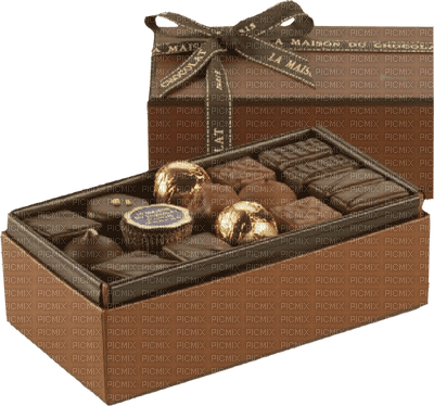 Kaz_Creations Chocolates Deco - PNG gratuit