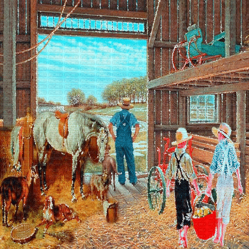 farm milla1959 - GIF animé gratuit