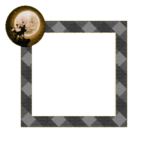Small Black/Yellow Frame - Δωρεάν κινούμενο GIF