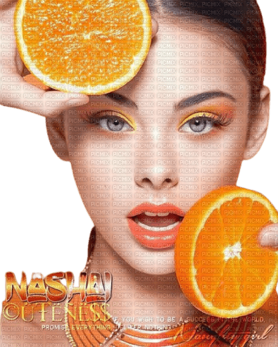Orange Girl fruit - Free PNG