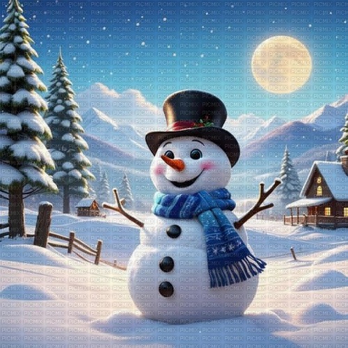 Snowman - png ฟรี