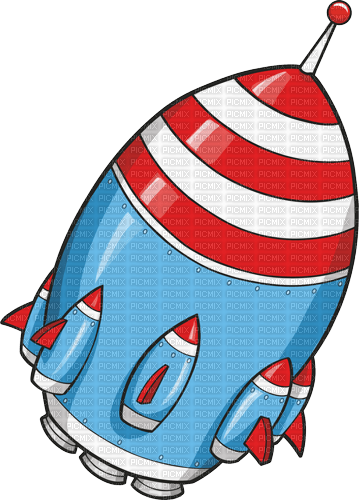 Y.A.M._Space, Cosmonautics Day, rocket - 免费PNG