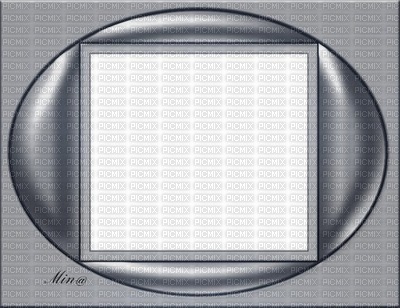 frame-ovale-silver--520x400 - 免费PNG