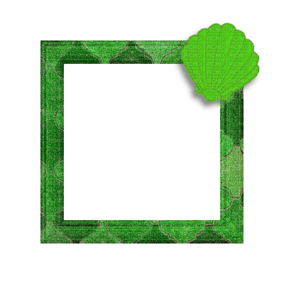 Small Green Frame - Free PNG