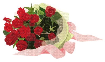 Kaz_Creations Valentine Deco Love Flowers - png gratuito