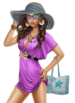 mujer verano by EstrellaCristal - PNG gratuit