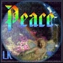 Rainbow Peace Angel Button - png gratuito