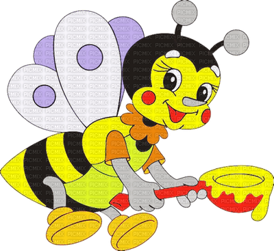 Kaz_Creations Cute  Bees Bee - δωρεάν png