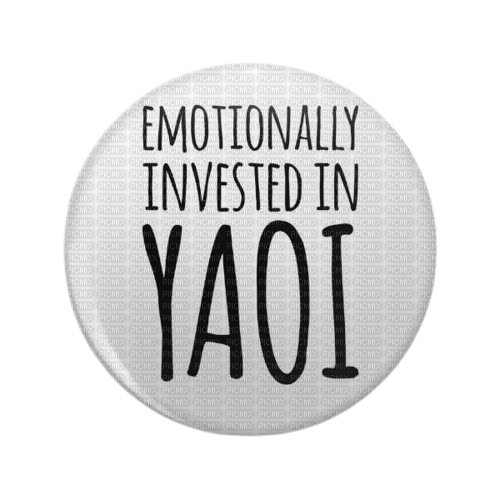 emotionally invested in yaoi - ingyenes png