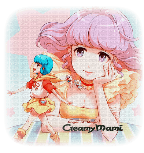 Magical angel Creamy Mami - PNG gratuit