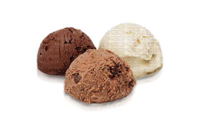 Ice Cream Chocolate White Beige - Bogusia - ücretsiz png
