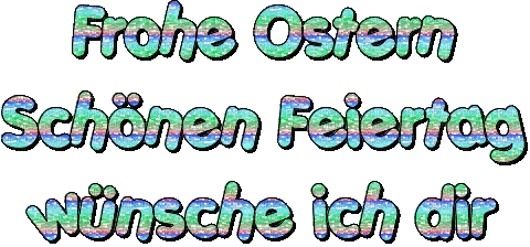 Frohe Ostern - Бесплатни анимирани ГИФ
