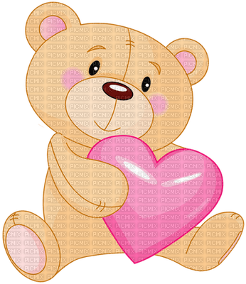 Kaz_Creations Valentine Deco Love Cute Teddy Bear - kostenlos png