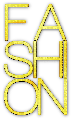 soave text fashion yellow - δωρεάν png