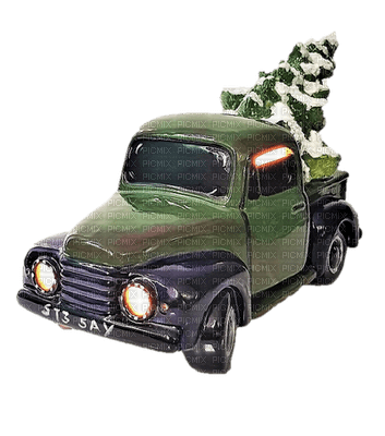 Christmas car, truck, bp - gratis png
